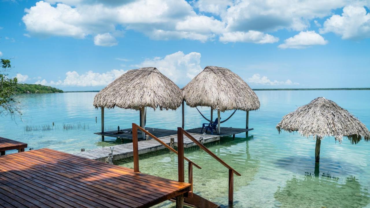 Agave-Blue Hotel Bacalar Buitenkant foto