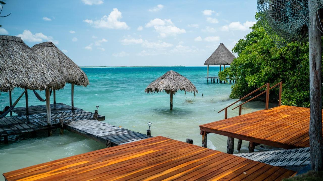 Agave-Blue Hotel Bacalar Buitenkant foto